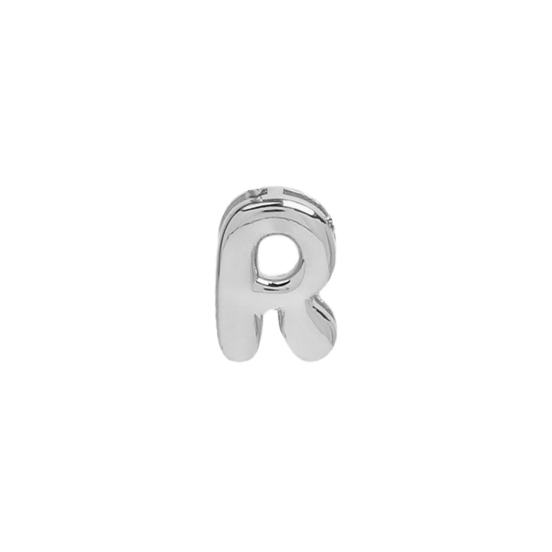 Platinum letter Pendant